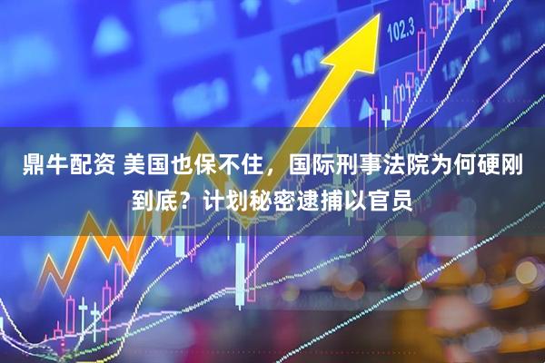 鼎牛配资 美国也保不住，国际刑事法院为何硬刚到底？计划秘密逮捕以官员