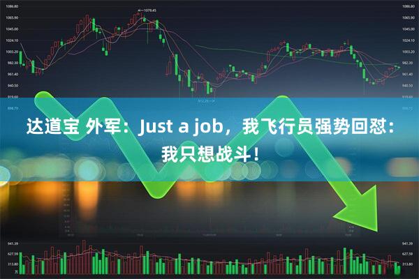 达道宝 外军：Just a job，我飞行员强势回怼：我只想战斗！